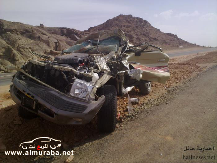 حادث جيب شاص 2010 شنيع ( صور ) 10