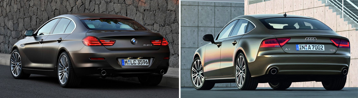 مقارنة بين سيارة بي ام دبليو BMW 6 و اودي Audi A7 بالصور 27