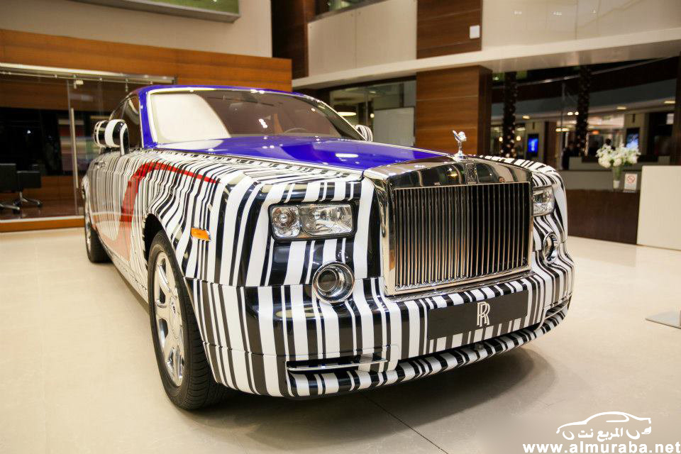رولز رويس فانتوم بلمسات المصمم العربي "البجالي" في معرض دبي موتورز Rolls-Royce Phantom 3