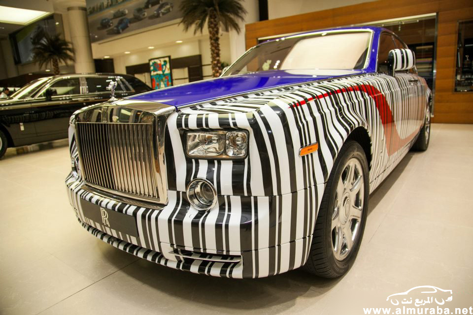 رولز رويس فانتوم بلمسات المصمم العربي "البجالي" في معرض دبي موتورز Rolls-Royce Phantom 6