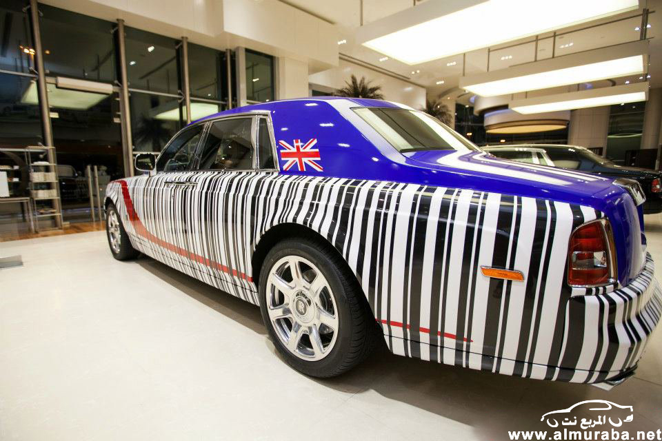 رولز رويس فانتوم بلمسات المصمم العربي "البجالي" في معرض دبي موتورز Rolls-Royce Phantom 6