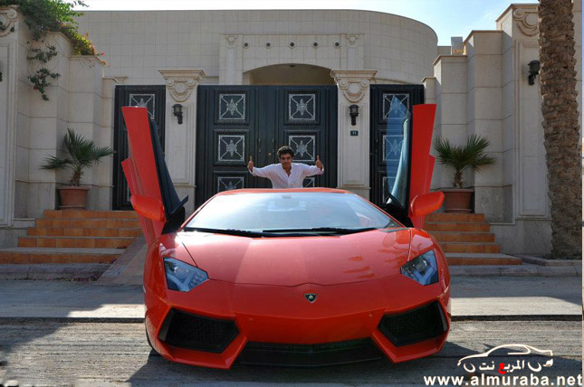 ضياء العيسى اول سعودي يحصل على سيارة Lamborghini Aventador LP-700 17