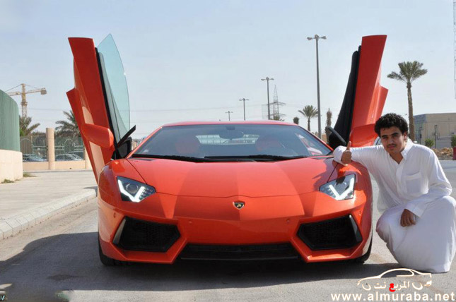 ضياء العيسى اول سعودي يحصل على سيارة Lamborghini Aventador LP-700 19