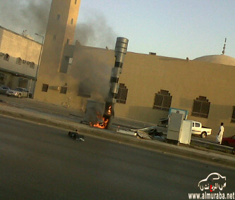 حرق كاميرا ساهر في الرياض بالصور 7