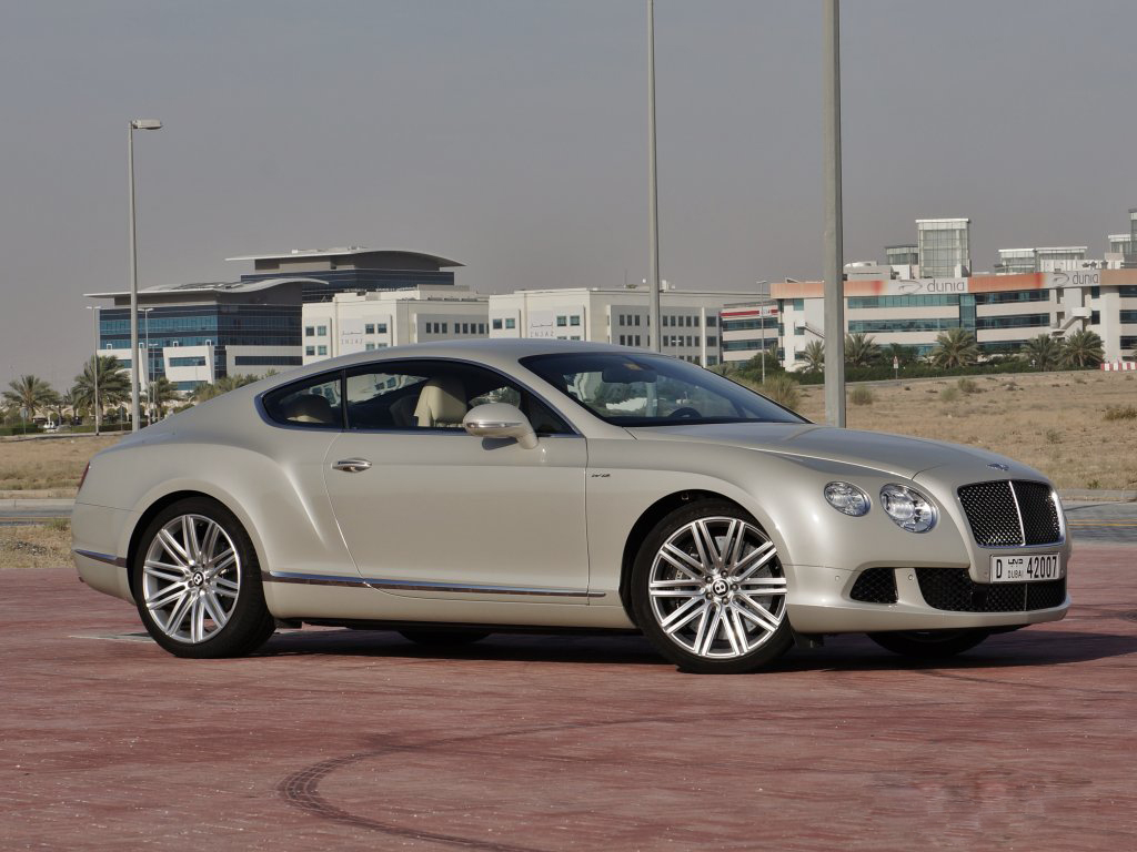 تجربة سرعة قيادة بنتلي كونتيننتال جي تي الجديدة في مدينة دبي Bentley Continental GT 14