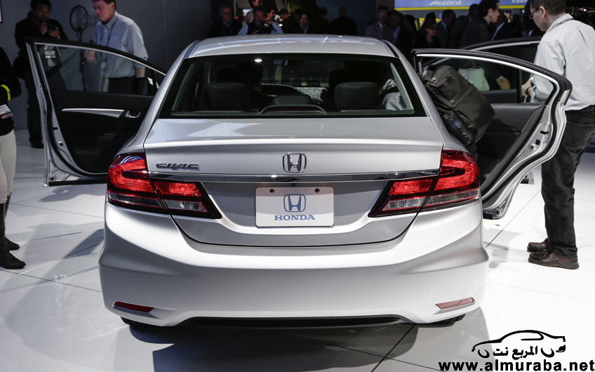 هوندا سيفيك 2013 بالشكل الجديد كلياً صور واضحة واسعار ومواصفات Honda Civic 2013 31