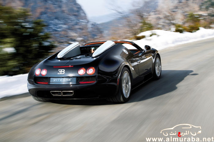 بوغاتي تطلق سيارتها فيرون غراند سبورت فيتيسي Bugatti Veyron Grand Sport Vitesse 2