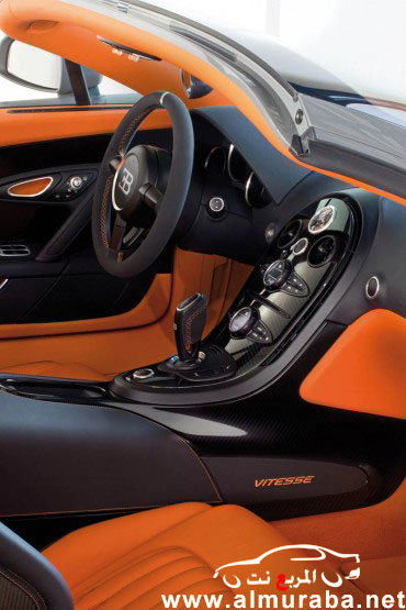 بوغاتي تطلق سيارتها فيرون غراند سبورت فيتيسي Bugatti Veyron Grand Sport Vitesse 7