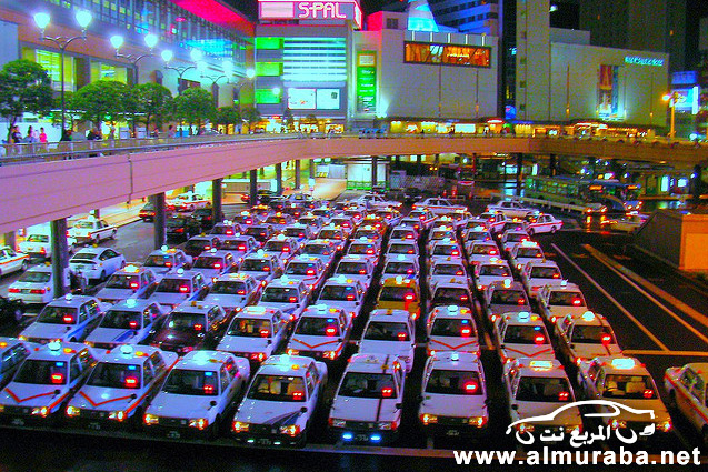 شاهد كيف يعمل "تاكسي" اليابان داخل المدن والعدل بين العاملين فيه بالصور Japanese taxis 20