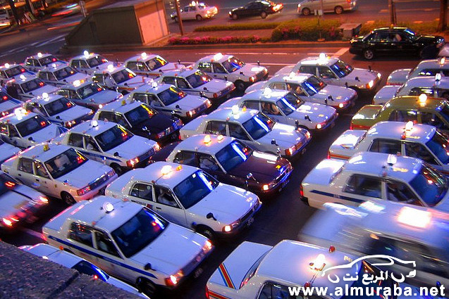 شاهد كيف يعمل "تاكسي" اليابان داخل المدن والعدل بين العاملين فيه بالصور Japanese taxis 8