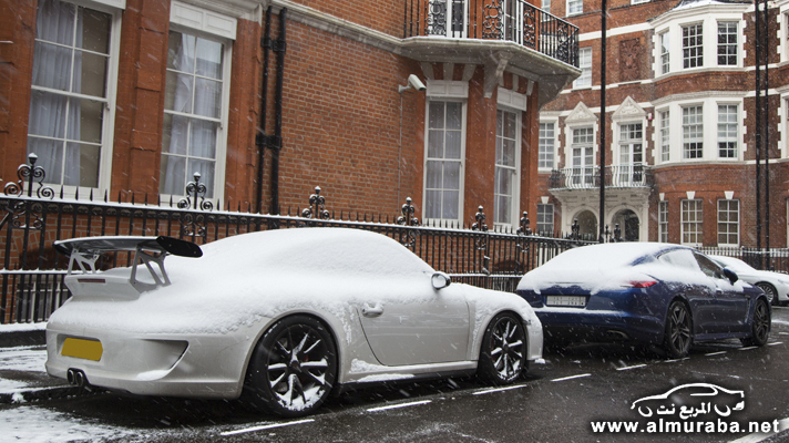 [صور] السيارات الفاخرة في لندن يغطيها الثلج في مشهد رائع وجميل "40 صورة" 81