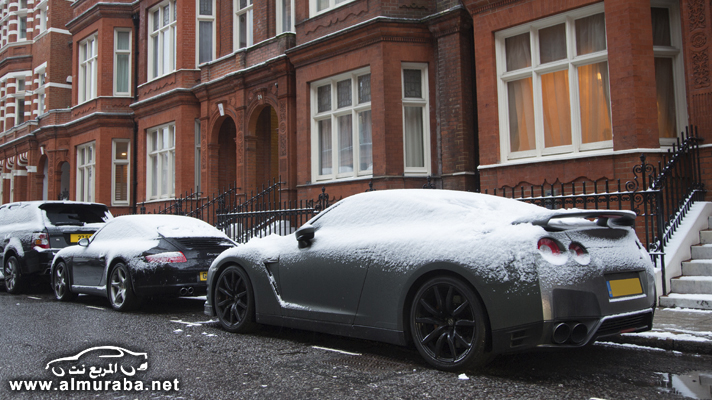[صور] السيارات الفاخرة في لندن يغطيها الثلج في مشهد رائع وجميل "40 صورة" 101