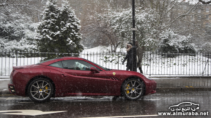 [صور] السيارات الفاخرة في لندن يغطيها الثلج في مشهد رائع وجميل "40 صورة" 112