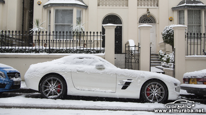 [صور] السيارات الفاخرة في لندن يغطيها الثلج في مشهد رائع وجميل "40 صورة" 87
