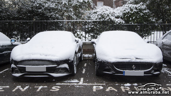 [صور] السيارات الفاخرة في لندن يغطيها الثلج في مشهد رائع وجميل "40 صورة" 84