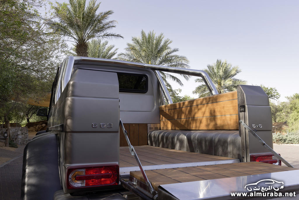 مرسيدس بنز تعلن عن سيارتها ذات الدفع السداسي في دبي بالصور والتفصيل Mercedes G63 AMG 6×6 89