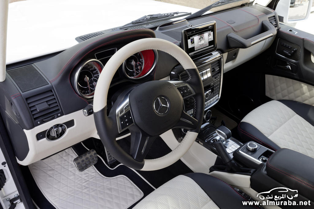 مرسيدس بنز تعلن عن سيارتها ذات الدفع السداسي في دبي بالصور والتفصيل Mercedes G63 AMG 6×6 86