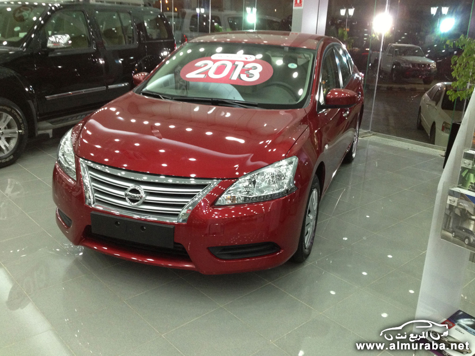 الكشف عن نيسان سنترا 2013 الجديدة كلياً في السعودية بالاسعار والمواصفات والصور Nissan Sentra 2