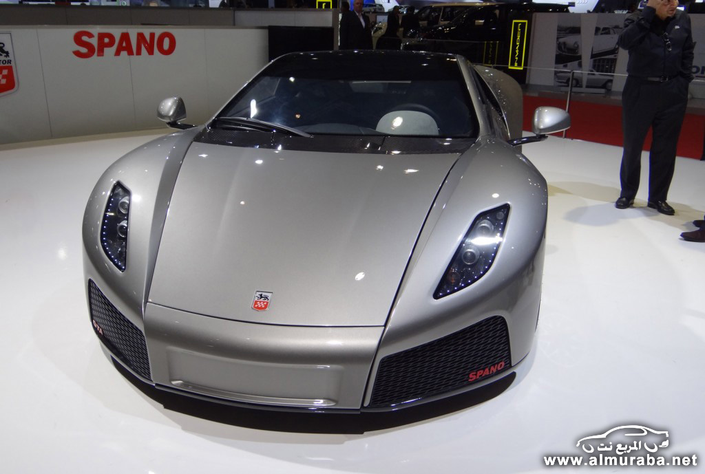 الأسبان يقتحمون معرض جنيف للسيارات بسيارتهم جي تي اي سبانو "Spania GTA" 4