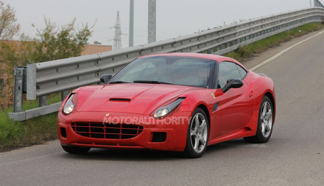 الاختبار النهائي لسيارة فيراري كاليفورنيا 2014 بتطويراتها الجديدة في إيطاليا Ferrari California 2014 9