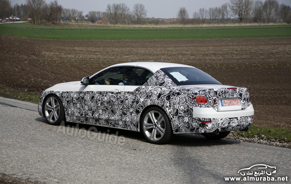 "بالصور" مشاهدة بي ام دبليو الجديدة الفئة الرابعة المكشوفة BMW 4 Series Cabrio 14