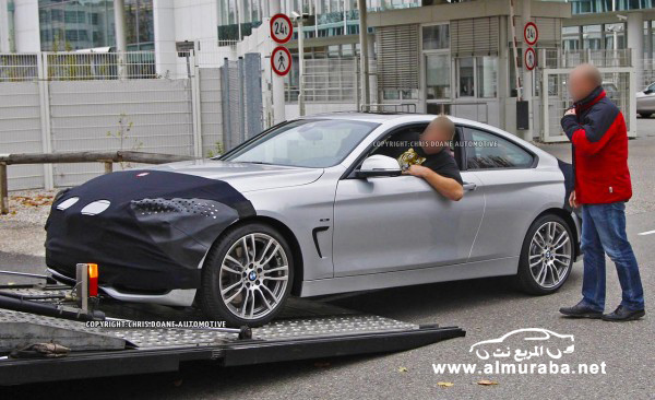 اول صور تجسسية لسيارة بي ام دبليو 2014 الفئة الرابعة الكوبيه الجديدة كلياً BMW Series-4 2014 28