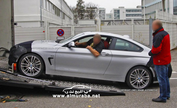 اول صور تجسسية لسيارة بي ام دبليو 2014 الفئة الرابعة الكوبيه الجديدة كلياً BMW Series-4 2014 3