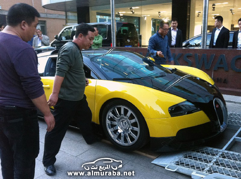 بوجاتي فيرون باللون الأصفر في الصين تم بيعها بسعر 14 مليون ريال "بالصور" Bugatti Veyron 11