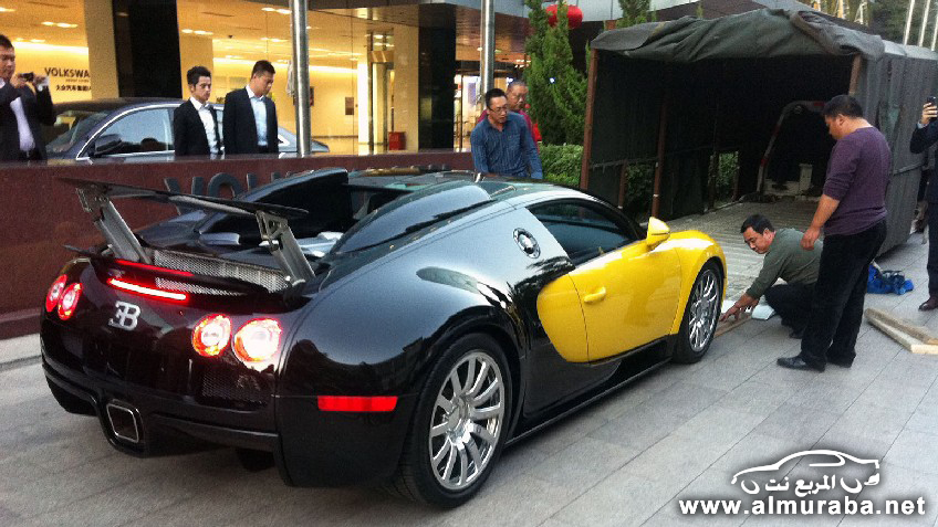بوجاتي فيرون باللون الأصفر في الصين تم بيعها بسعر 14 مليون ريال "بالصور" Bugatti Veyron 13