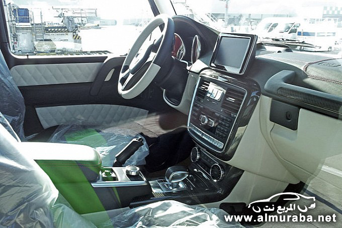 مرسيدس الضخمة المخصصة لدول الخليج ذات الستة عجلات بالصور Mercedes G63 AMG 39