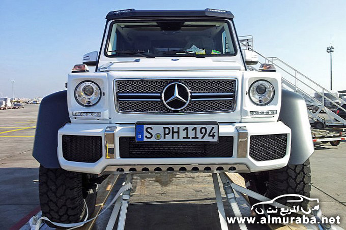 مرسيدس الضخمة المخصصة لدول الخليج ذات الستة عجلات بالصور Mercedes G63 AMG 36