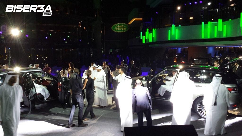"بالصور" حفل اطلاق رنج روفر سبورت 2014 الجديدة كلياً في مدينة دبي Range Rover Sport 42