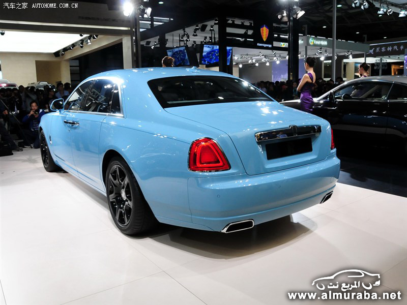 رولز رويس جوست تكشف عن النسخة المئوية في معرض شنغهاي Rolls Royce Ghost 3