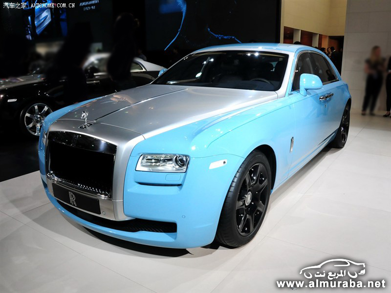 رولز رويس جوست تكشف عن النسخة المئوية في معرض شنغهاي Rolls Royce Ghost 1
