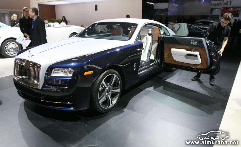 رولز رويس تعرض سيارتها الشبح في معرض نيويورك للسيارات Rolls-Royce Wraith 36