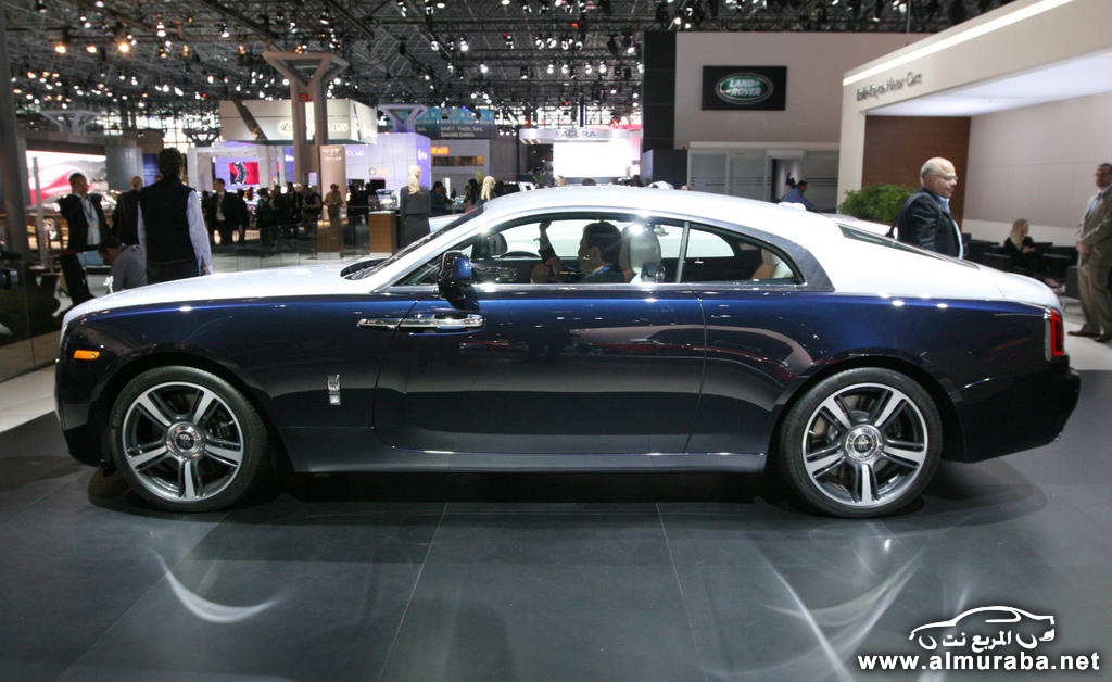 رولز رويس تعرض سيارتها الشبح في معرض نيويورك للسيارات Rolls-Royce Wraith 38