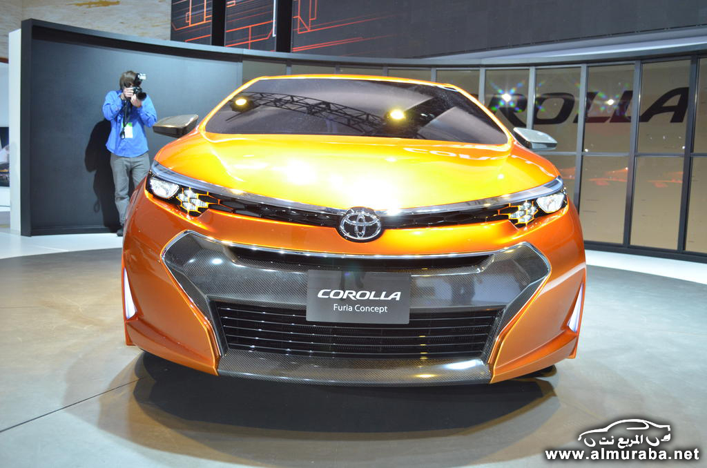 تويوتا فوريا كورولا 2014 بالشكل الجديد للجيل القادم صور حصرية من المعرض Toyota Corolla Furia 9
