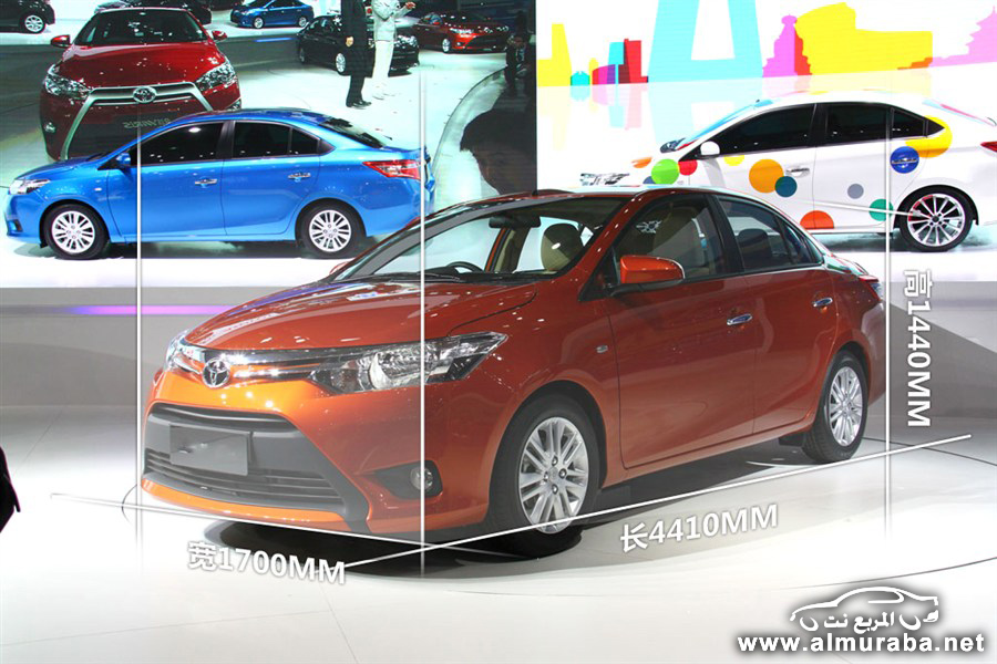 تويوتا يارس 2014 تدشن نفسها في معرض شنغهاي بالصين بأسم "فيوس" Toyota Yaris 7