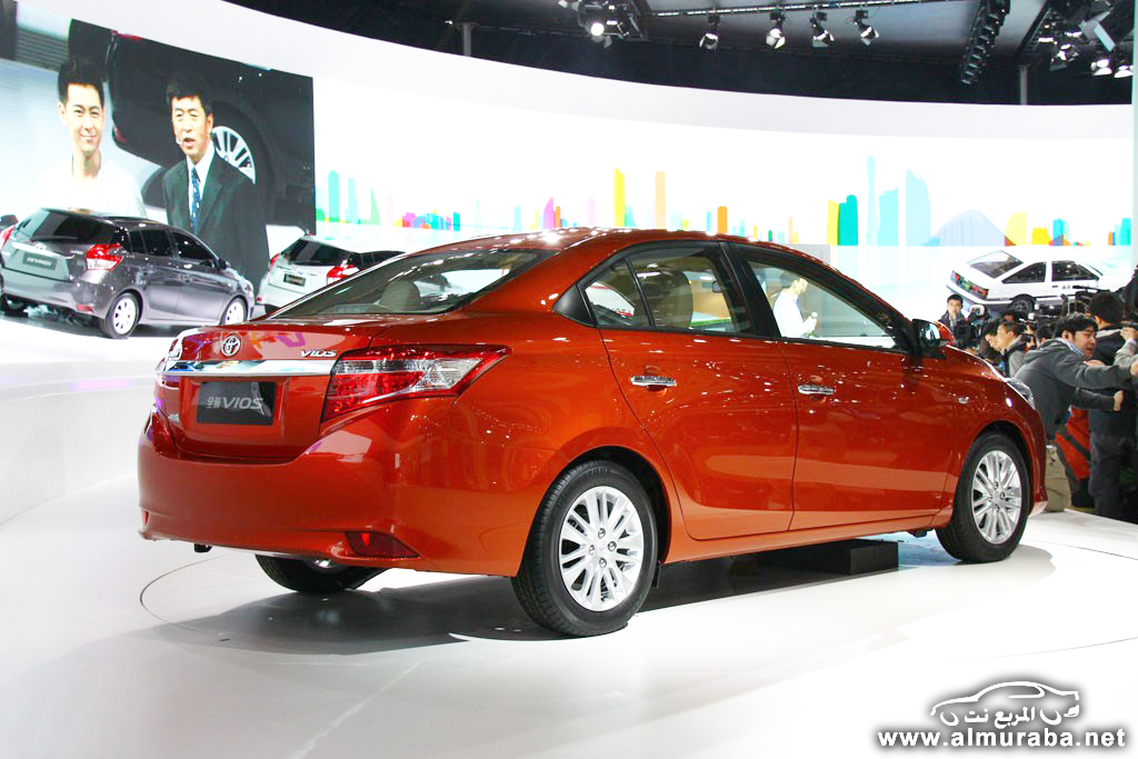 تويوتا يارس 2014 تدشن نفسها في معرض شنغهاي بالصين بأسم "فيوس" Toyota Yaris 3