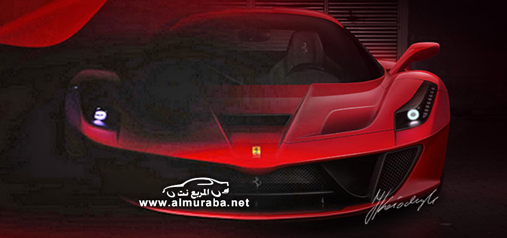 فيراري اف 150 تنشر اول صور تشويقية لسيارتها بشكل واضح Ferrari F150 2014 13