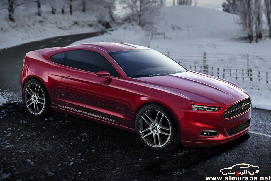 تصميم سيارة فورد موستنج 2015 الجديد "الشكل المتوقع" للسيارة بالصور Ford Mustang 2015 26