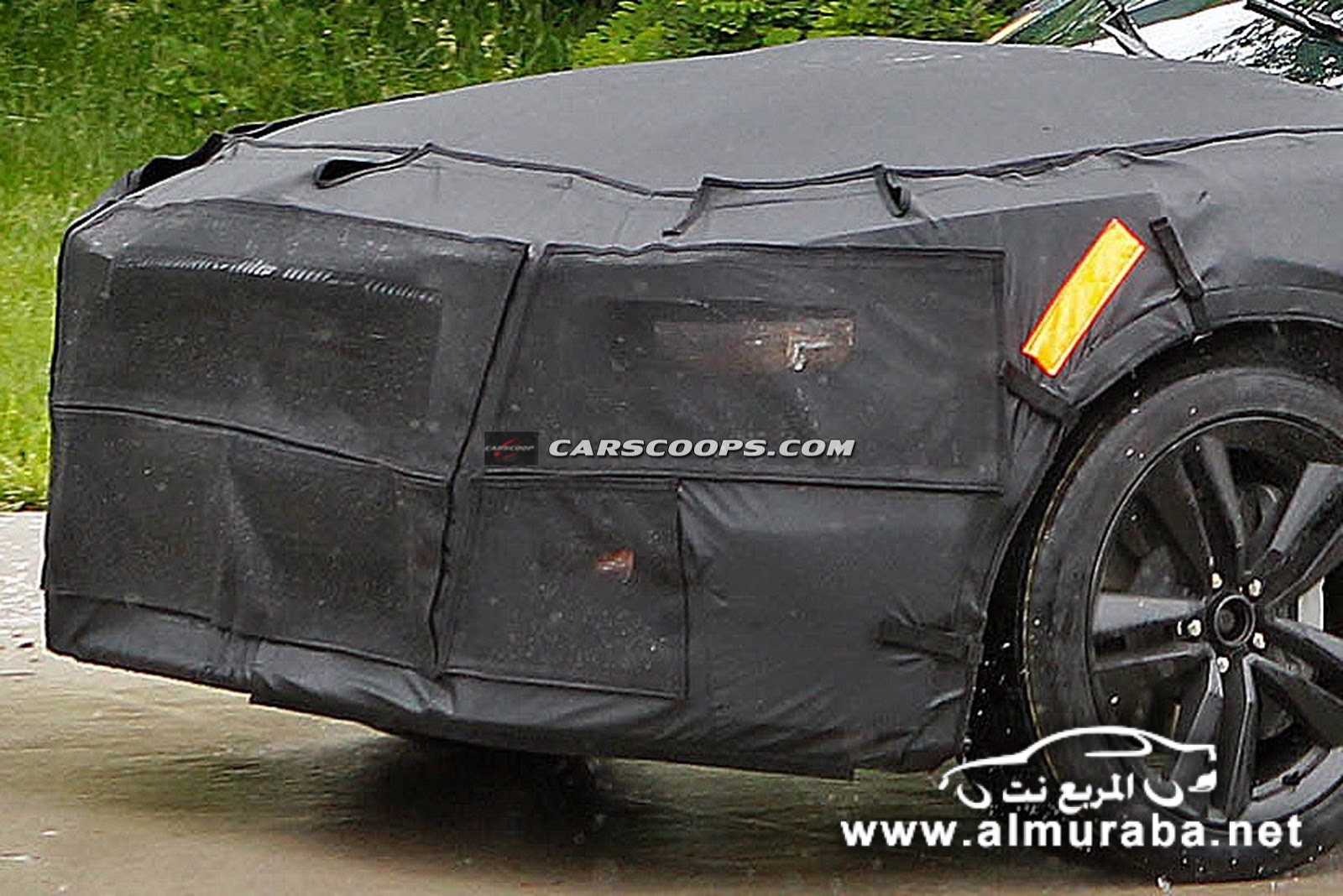 التقاط اول صور لسيارة فورد موستنج 2015 الجديدة كلياً خلال اختبارها Mustang 2015 4