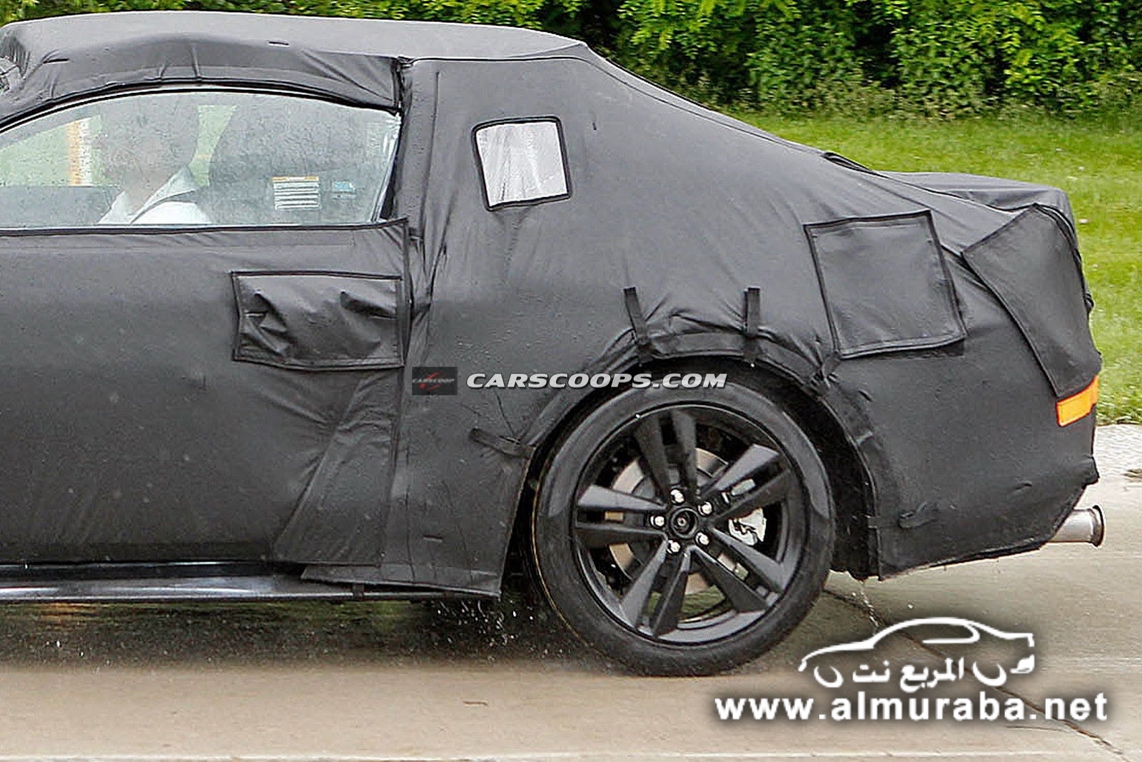 التقاط اول صور لسيارة فورد موستنج 2015 الجديدة كلياً خلال اختبارها Mustang 2015 6