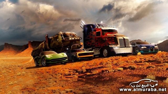 أربع سيارات جديدة ستظهر في فيلم "المتحولون" ترانسفورمرز في الجزء الرابع Transformers 17