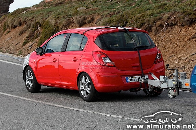 لقطات مسربة تظهر تعديلات جديدة في تصميم سيارة اوبل كورسا Opel Corsa 19