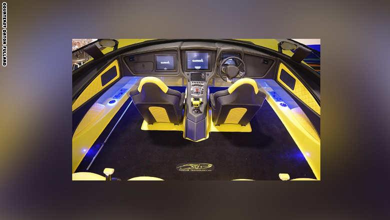 "بالصور" شاهد يخوت فاخرة جداً مستوحاة من السيارات السريعة والفاخرة 2