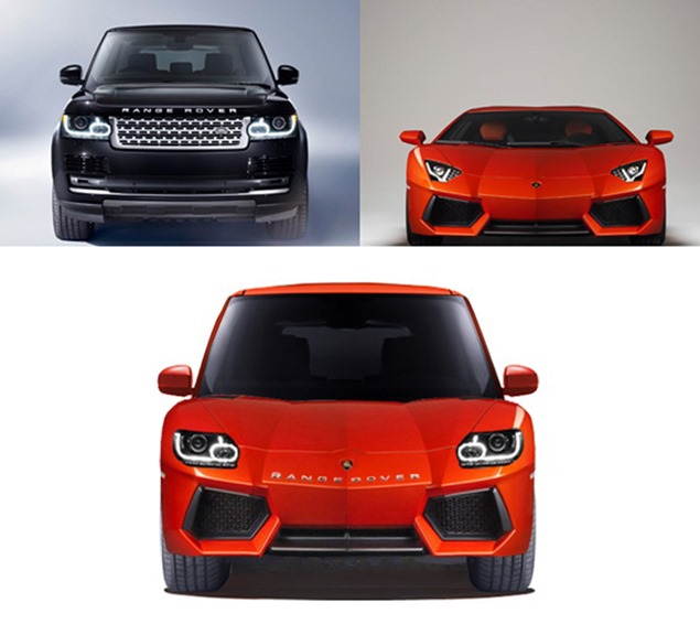Rangerini = Range Rover + Lamborghini