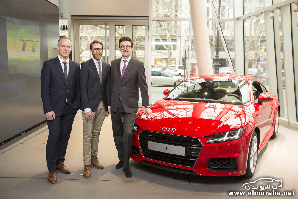 Deutschland-Premiere des Audi TT in der Audi City Berlin/Berlin, 04.03.2014