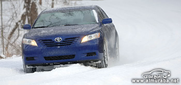 "نصيحة" كيف تشغل محرك سيارتك في الأجواء الباردة هذه الايام Camry-snow-narrow