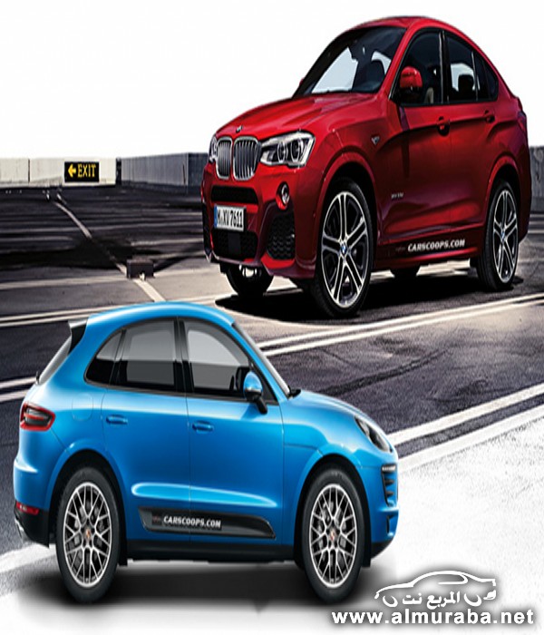 CarscoopsBMWX4PorscheMacan